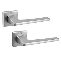 Ручки на розеті CONVEX 1495 (2145) матовий хром